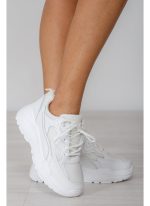 Γυναικεία chunky sneakers ΒΥ0376 Λευκό