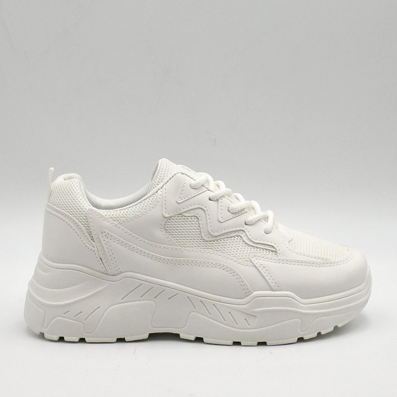 Γυναικεία chunky sneakers ΒΥ0376 Λευκό