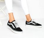 Γυναικεία Sneakers με λευκή γραμμή στο πλάι