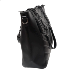 Τσάντα ώμου καπιτονέ με αλυσίδα ΒΙ43-Α Μαύρο