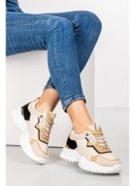 Chunky Snealers με χρυσή λεπτομέρεια