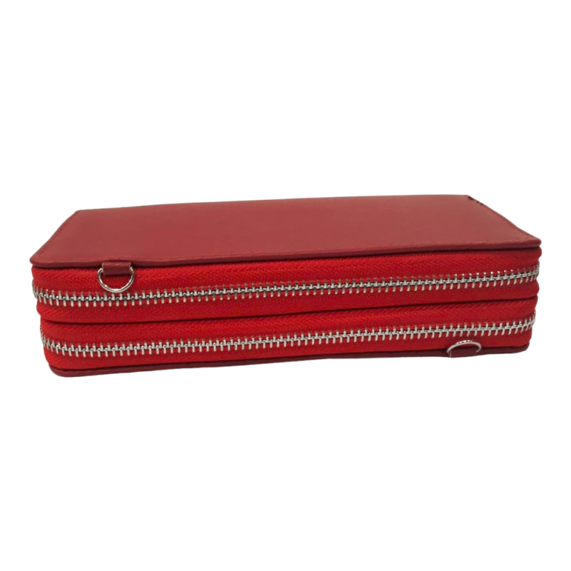 Γυναικείο πορτοφόλι με μεγάλο λουρί ΒΙ98-21 Κόκκινο